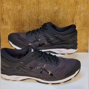 ASICS Men GEL-Kayano 24 Black/Phantom/White 12